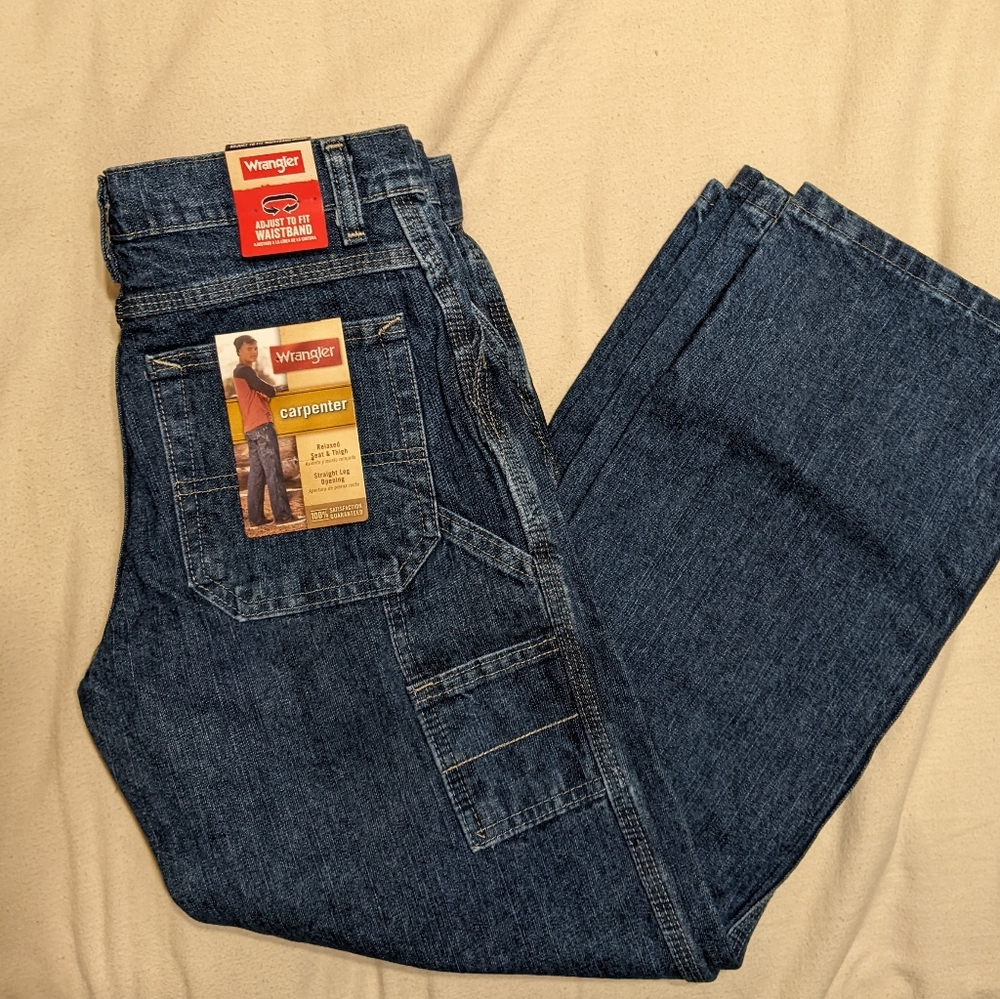 Boys size 12 Wrangler Carpenter Jeans